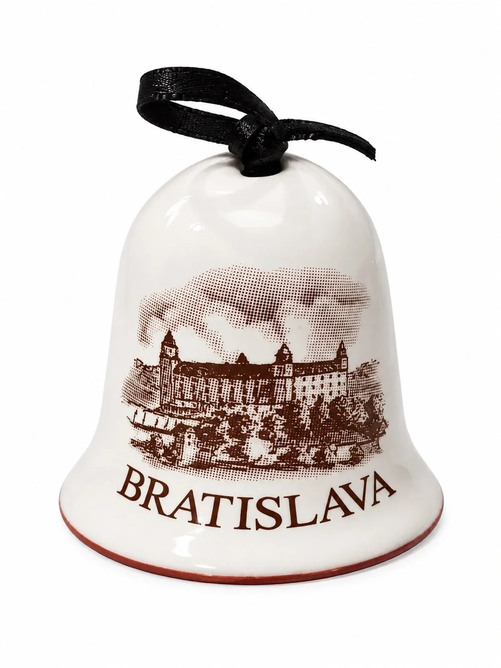 Bratislava Slovakia Ceramic Souvenir Bell – European Travel Collectible